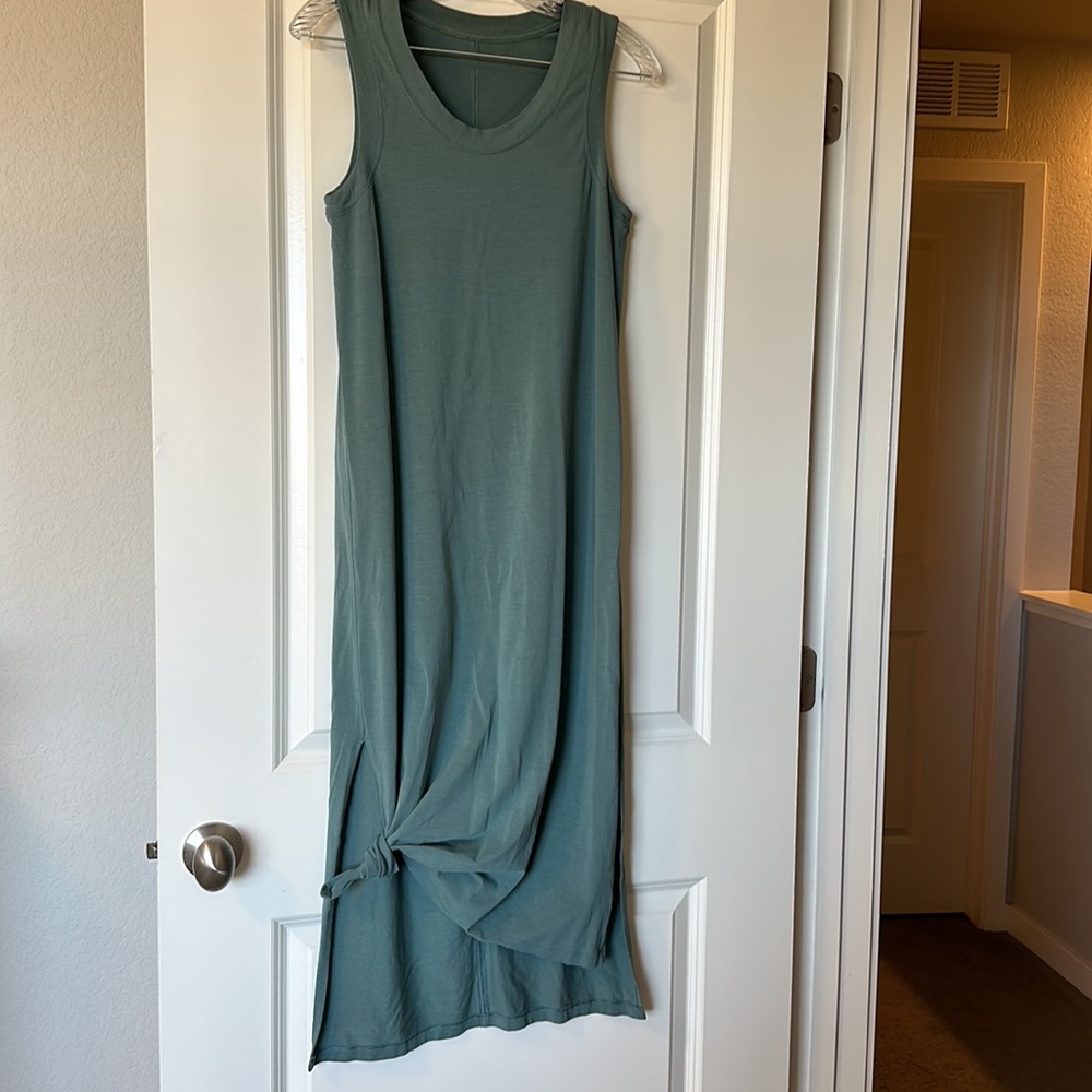 lululemon athletica Tank Dress in Sage Green